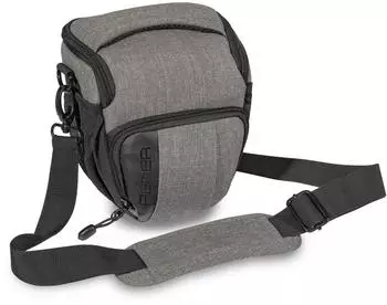 PEDEA Fashion Kameratasche M, Polyester, hellgrau (65065417)