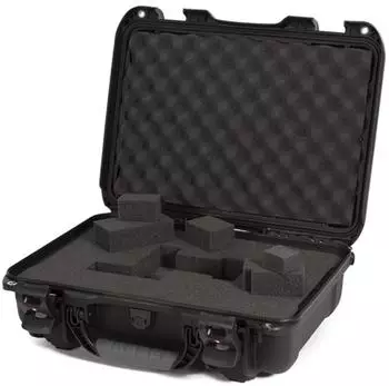 Nanuk 923 Koffer mit Schaumstoff, TSA-Verschl&uuml;sse, schwarz (923S-011BK-0A0)