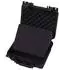 vidaXL Universalkoffer schwarz 27x24,6x12,4cm, Polypropylen/ABS, 3 Schaumstoffeinlagen