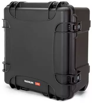 Nanuk 968 Hartschalenkoffer mit Rollen, leer, schwarz (968S-000BK-0A0)