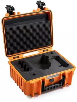 B&W drone.case PP.117 Schutzkoffer f&uuml;r DJI Flip, orange, IP67 (PP.117.O.Flip)
