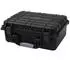vidaXL Schutzkoffer 40,6x33x17,4cm Polypropylen/ABS, Schaumstoffeinlagen, wasserdicht, schwarz