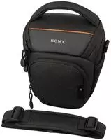 Sony LCS AMB - Weiche Tasche f&uuml;r Digitalkamera mit Objektiven - Polyester - Schwarz