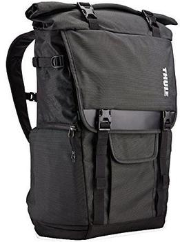 Thule Covert DSLR Rolltop-Rucksack schwarz