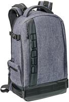 PEDEA Kamerarucksack FASHION grau Fotorucksack mit Regenschutz, Tragegurt und