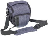 Pedea Kameratasche FASHION Gr. M, aus Polyester, grau, mit Schultergurt,