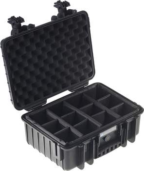 B&W Outdoor Case Typ 4000 incl. RPD schwarz
