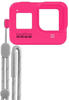 GoPro AJSST-007, GoPro Sleeve + Lanyard Electric Pink HERO8 Black