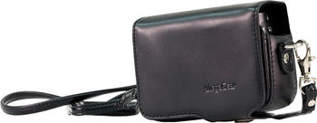 Mega West Protective Leather Case f. Compact Camera schwarz