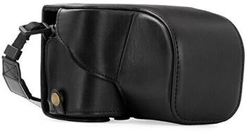 Mega West MegaGear Ever Ready Leather Camera Case and Strap for Sony Alpha A6000, A6300