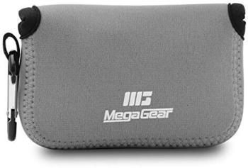 Mega West MegaGear MegaGear Neopren Kameratasche für Panasonic Lumix DC-TZ95/DC-TZ90/DMC-TZ100 grau