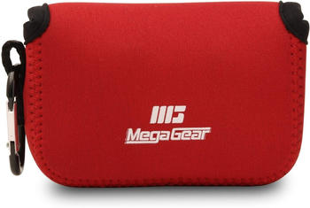 MegaGear MegaGear Neopren Kameratasche für Panasonic Lumix DC-TZ95/DC-TZ90/DMC-TZ100 rot