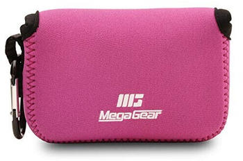 Mega West MegaGear Ultraleichte Neopren-Kameratasche für Panasonic Lumix DC-ZS200/TZ200/Leica C-Lux pink