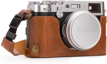 MegaGear MegaGear Ever Ready Kamera-Halbtasche + Trageriemen f. Fujifilm X100F braun
