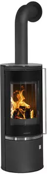 Oranier Arena 2.0 Stahl schwarz Abdeckplatte Glas