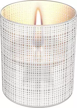 Tenderflame Tischfeuer Lilly sandgestrahlt mit Glasumfassung