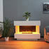 Glow Fire Kant OMC 500 Wasserdampfkamin mit 3D-Feuer und Knistereffekt (4260712920362)