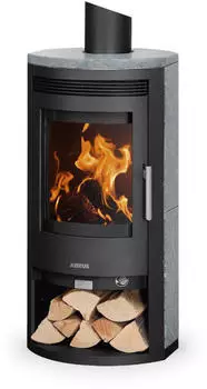 Justus Baltrum 5 D 2.0 5,5 kW Stahl schwarz/Speckstein (4808-23)