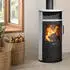 Justus Island 5 2.0 5 kW Stahl schwarz/Speckstein