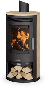 Justus Baltrum 5 D 2.0 5,5 kW Stahl schwarz/Sandstein (4808-42)