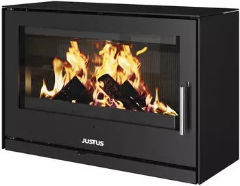 Justus Dias XL Stahl 8 kW Schwarz
