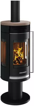 Oranier Rota Twist 5,5 kW Stahl schwarz/Keramik grappa (5797-32)