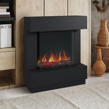 Noble Flame Noble Flame AURORA schwarz-grau - smoky dark / rauchquarz (FKD-0391.SZGR.RQ)