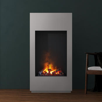 Noble Flame Noble Flame FOGO Opti-myst schwarz, pulverbeschichtet - platingrau (FKD-0613.HEAT.PGR)