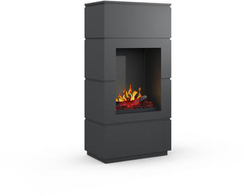 Noble Flame Noble Flame KANT Opti-myst schwarz-grau - Dekoholz - Brennraum: schwarz, spiegelnd (FKD-0650.SZGR.D.SZSP)
