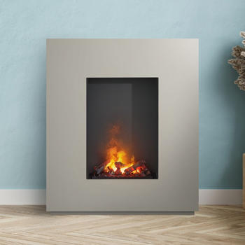 Noble Flame Noble Flame SUVA 950 BS Opti-myst mit Heizung seidengrau - schwarz, spiegelnd (FKD-0417.SGR.AGSS)