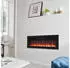 CrownFlame Agnes 36 86 x 30,8 x 10,5 cm 2000W schwarz