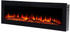 El Fuego E-Kamin mit Heizung und Flammeneffekt 130 cm schwarz (AY6193)