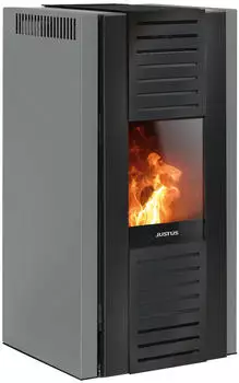 Justus Sirkos Aqua 2.0 9,4 kW Stahl Taupe Schwarz