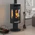Oranier Rota Twist 5,5 kW Stahl schwarz/Glas (5797-30)