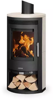 Justus Baltrum 5 D 2.0 5,5 kW Stahl schwarz/Kalkstein cream (4808-87)