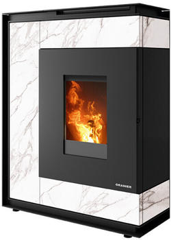 Oranier Boreas schwarz marmorweiß hinten 8 kW (7962 25)