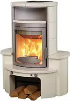 HARK Kaminofen ""Avenso GT ECOplus 8 KW"" creme-weiss