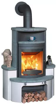 Hark Avenso GT ECOplus 8 kW Dauerbrand Naturstein titan