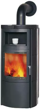 Hark Vito WW GT ECOplus 8,4 KW 3,3 kW Ofenkacheln meteor-schwarz graphit