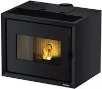 Freepoint Pelletofen "MODO" Stahl, integriertes WiFi Modul