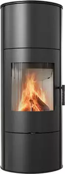 Kratki Rollo hoch 7 kW schwarz Brennkammer weiß