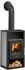 Justus Texas V 6 kW Stahl schwarz/ Keramik grau (8368 22)