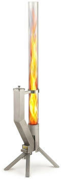 Gardenflare Feuerrohr silber