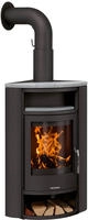 Oranier Kaminofen ""Polar Eck" Stahl Schwarz" Eck-6,5 kW