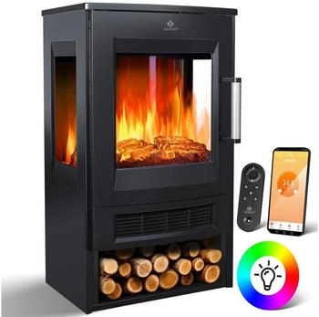 Kesser E-Kamin mit Heizung und LED (20366)