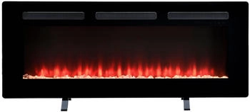 Dimplex Sierra 48 mit Heizung und Optiflame Flammeneffekt schwarz