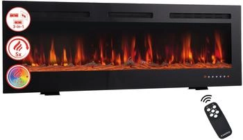 Kaminio Marlon Elektrokamin mit 3D-Flammeneffekt schwarz 1800 Watt (004864000302)
