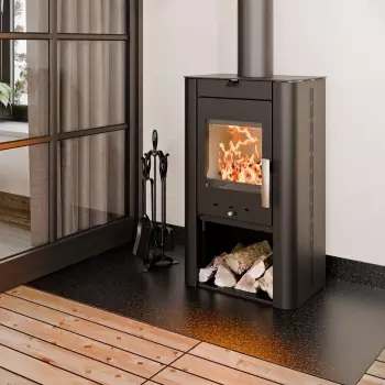 Haas+Sohn PRUNUS 6 kW Korpus Perl-Schwarz