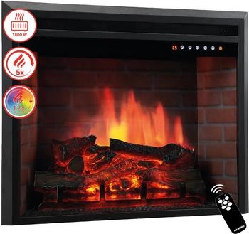 Kaminio Elektrokamin Luca mit 3D-Flammeneffekt 1800 Watt schwarz (004864000202)