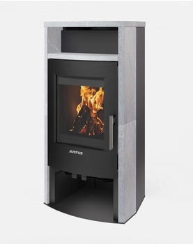 Justus Kaminofen Lara 6,5 kW Speckstein Schwarz